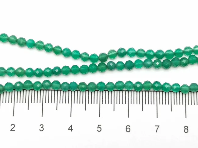 Sirag onix verde sfere microfatetate 3mm