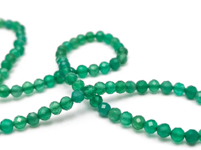 Sirag onix verde sfere microfatetate 3mm