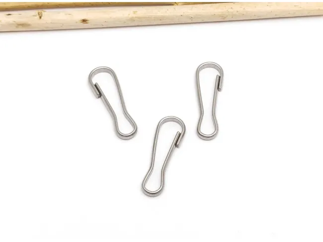 Inchizatoare tip carlig breloc otel inoxidabil 304 - 20x7x2mm