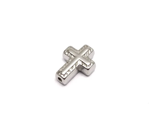 Margele otel inoxidabil 304 cruce 15x11x5mm