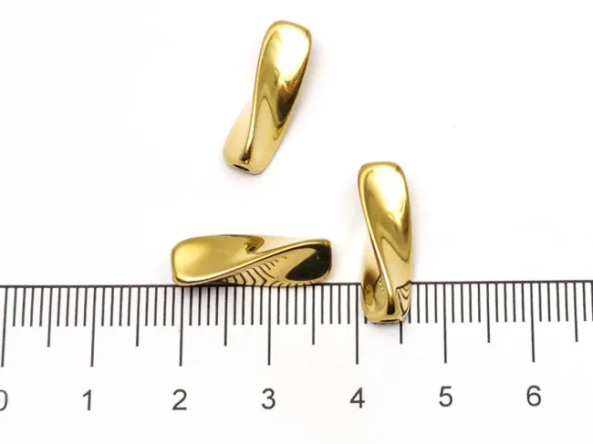 Margele otel inoxidabil 304 tub rasucit 18x6x6mm