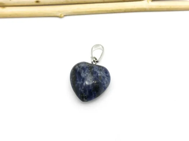 Pandantiv sodalit inima 19x16mm