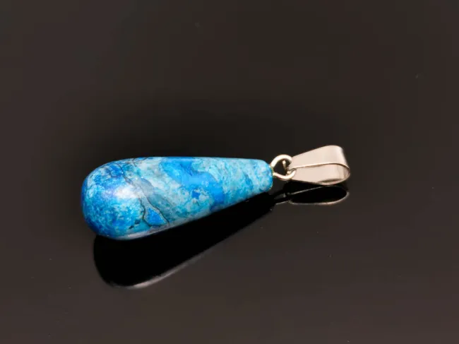 Pandantiv lacrima apatit 27x10mm