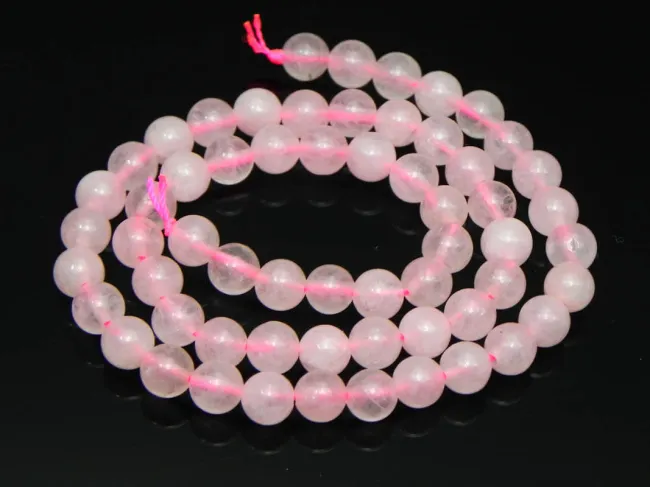 Sirag Cuart roz sfere 6.5mm