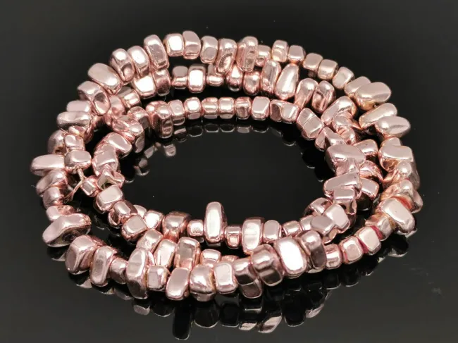 Sirag Hematit nugget 5~10x4.5~5.5x4mm roz