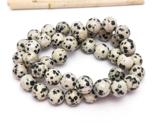 Sirag Jasp dalmatian sfere 8mm