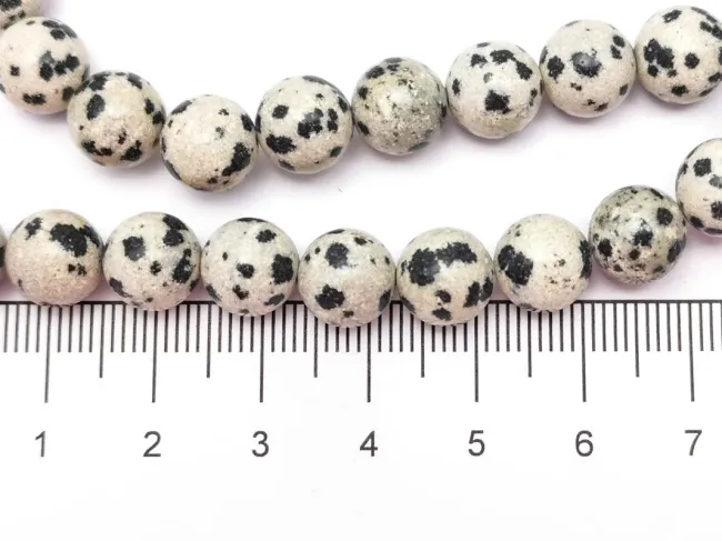 Sirag Jasp dalmatian sfere 8mm