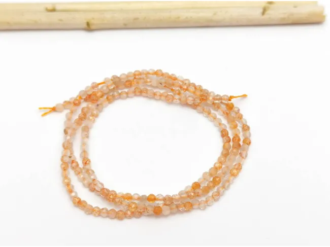 Sirag piatra soarelui sfere microfatetat 1.8mm