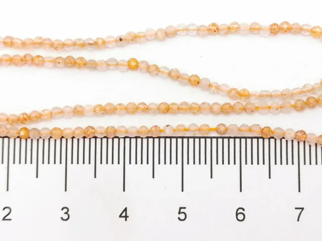 Sirag piatra soarelui sfere microfatetat 1.8mm
