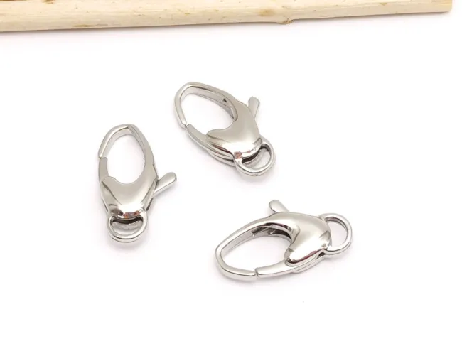 Inchizatoare carabina otel inoxidabil 316 hipoalergenic 20x11x5mm