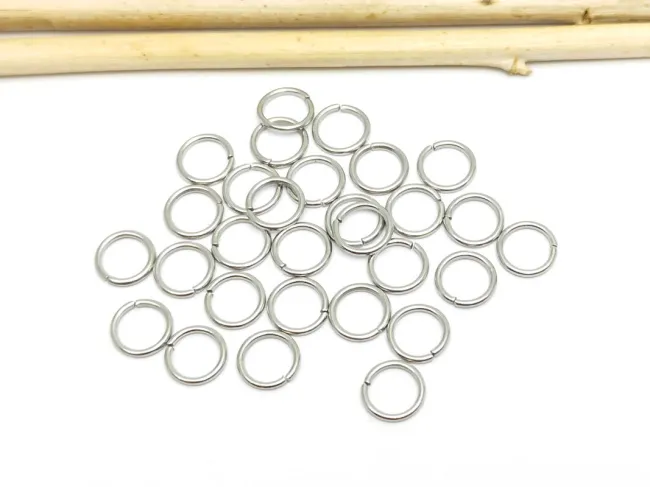 Zale otel inoxidabil 304 diametru 6mm, grosime 0.8mm  (50buc)