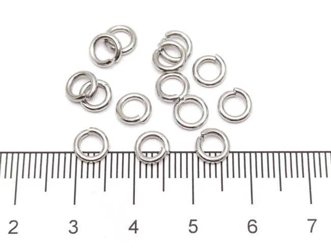 Zale otel inoxidabil 304 diametru 6mm, grosime 1.2mm (50buc)