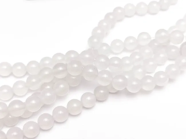 Sirag agate alb sfere 8mm
