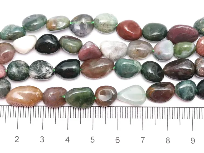Sirag agate indian nugget 8~12mm
