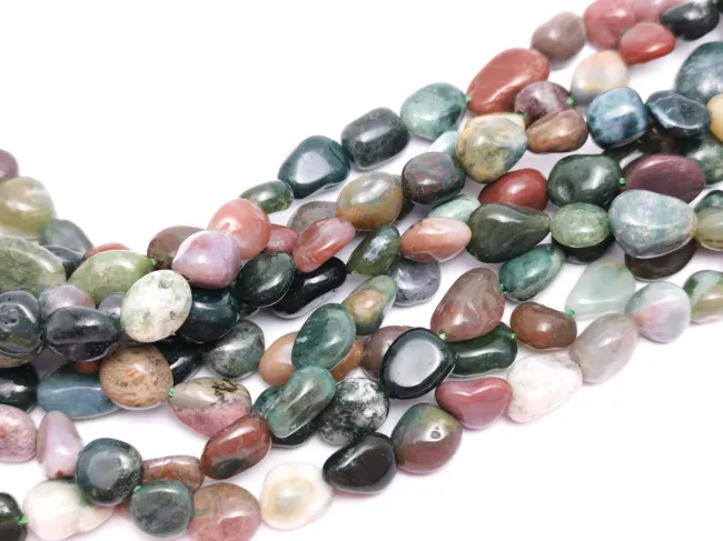 Sirag agate indian nugget 8~12mm
