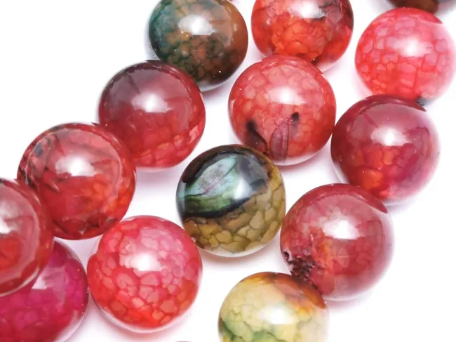 Sirag agate sfere 10mm multicolor