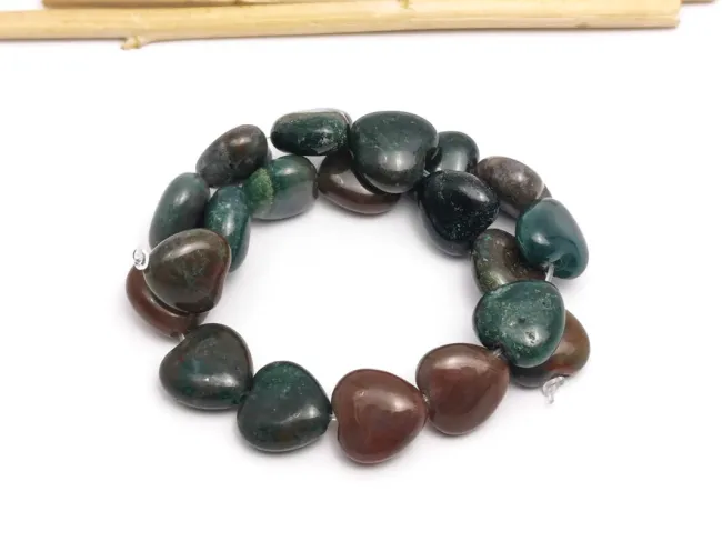 Sirag scurt agate indian inima 10mm