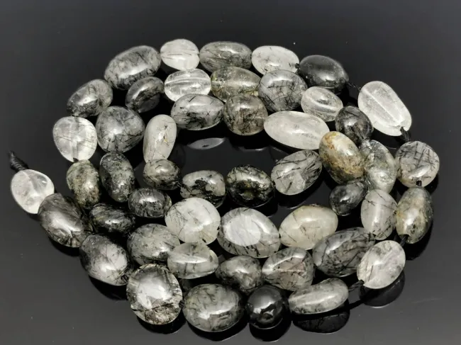 Sirag cuart rutilat nugget 10~5x6~7x3~7mm
