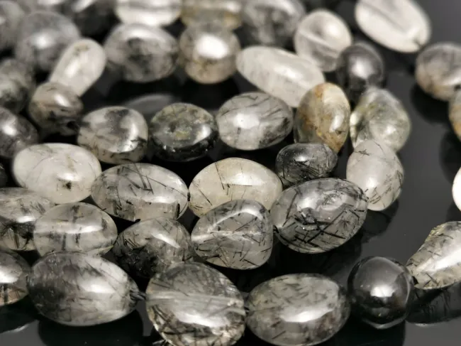 Sirag cuart rutilat nugget 10~5x6~7x3~7mm