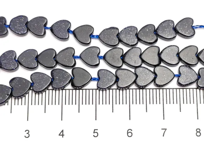 Sirag blue goldstone inima 6mm