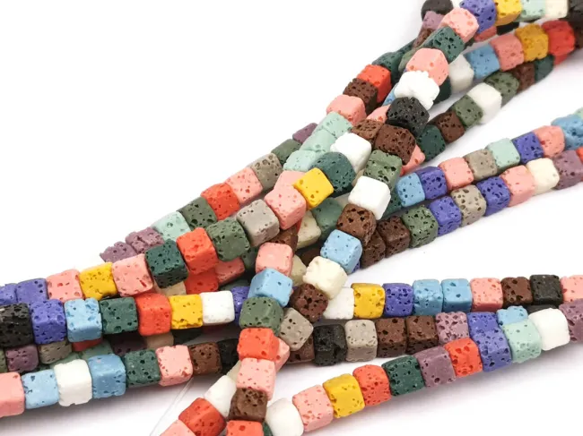 Sirag lava cub 4.5x4.5mm multicolor