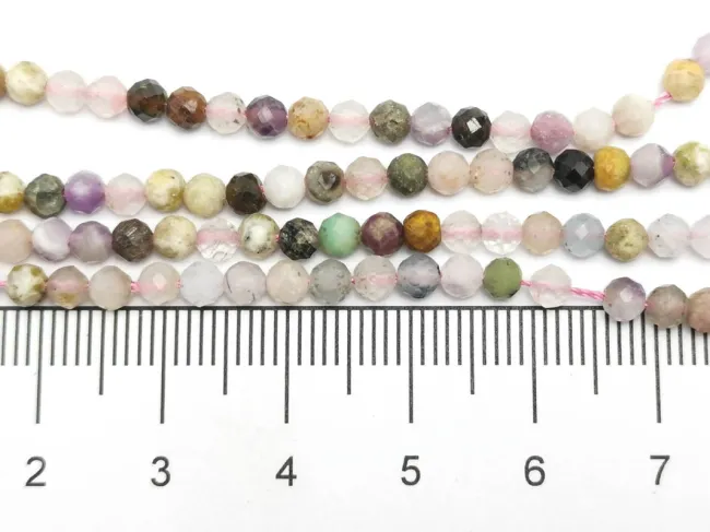Sirag mix de pietre semipretioase fatetate 3mm