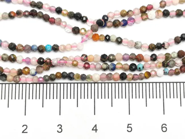 Sirag mix de pietre semipretioase fatetate 1.8~2.5mm