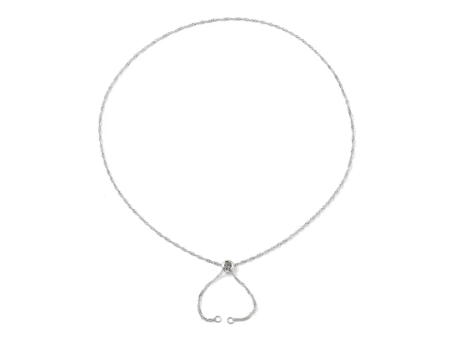 Lant otel inoxidabil 304 cu inchizatoare glisanta, lungime 60cm