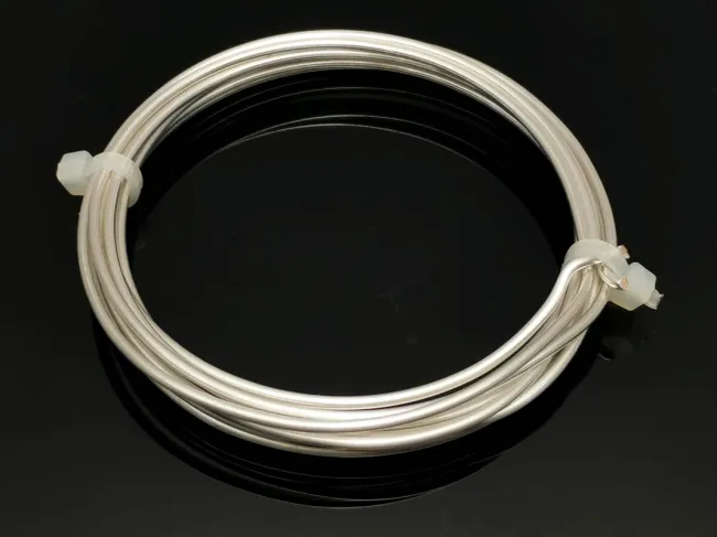 Sarma de modelaj non tarnish grosime 1.50mm placata cu argint (1.75m)