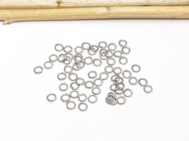 Zale otel inoxidabil 304 diametru 3mm, grosime 0.5mm (50buc)