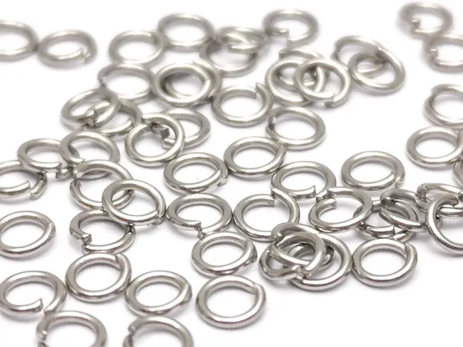 Zale otel inoxidabil 304 diametru 3mm, grosime 0.5mm (50buc)