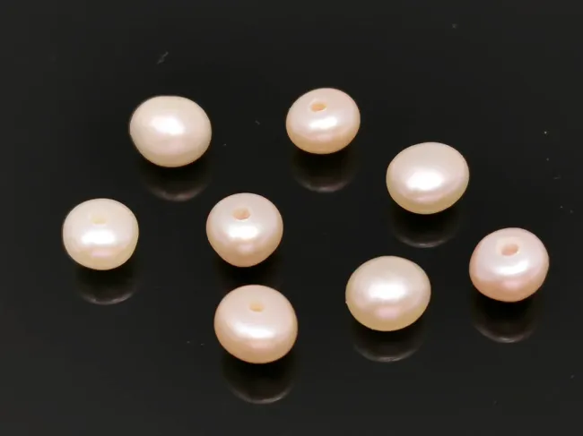 Perle de cultura semigaurite 4.5~4x4~3.5mm (2buc)