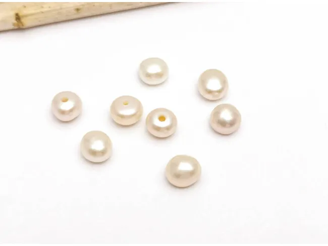 Perle de cultura semigaurite 4.5~4x4~3.5mm (2buc)