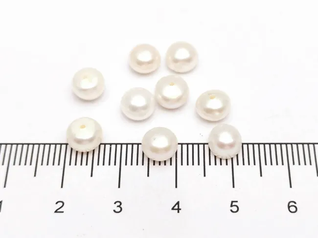 Perle de cultura semigaurite 6.5~6x5~4mm (2buc)