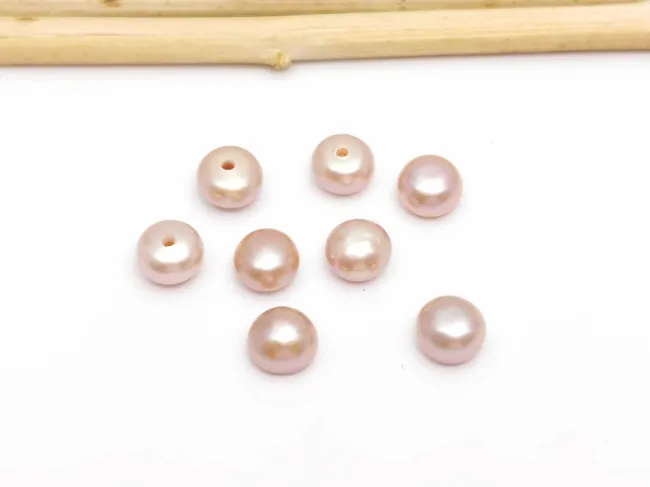 Perle de cultura semigaurite 5.5x4.5~4mm (2buc)