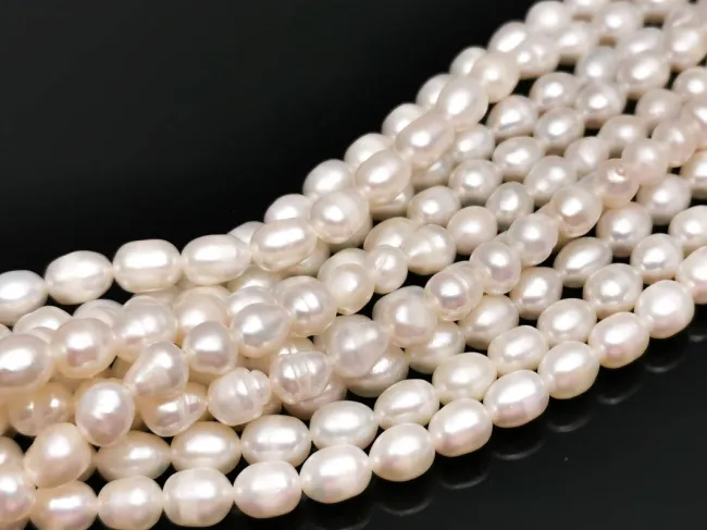 Sirag perle de cultura 7~6x4~5mm