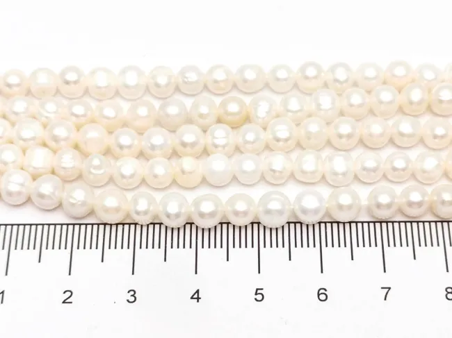 Sirag perle de cultura 6x5mm