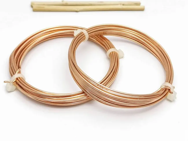 Sarma de modelaj non tarnish grosime 1.25mm cupru (3m)