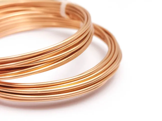 Sarma de modelaj non tarnish grosime 1.50mm cupru (1.75m)