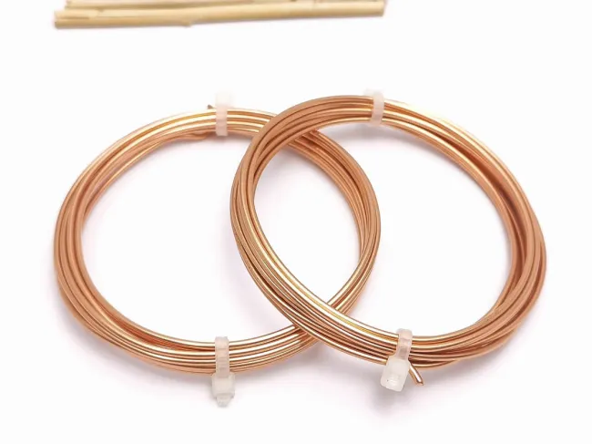 Sarma de modelaj non tarnish grosime 1.50mm cupru (1.75m)