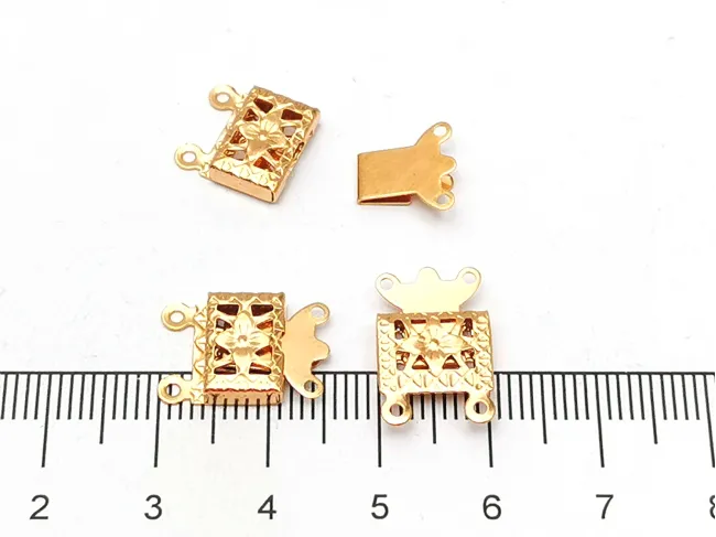 Inchizatoare otel inoxidabil 304 multisir rose gold 15x10mm
