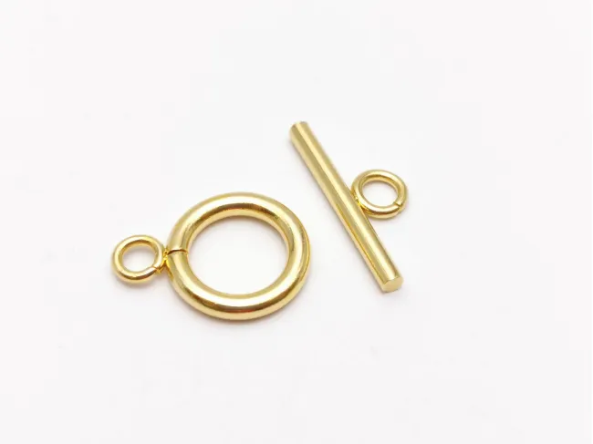 Inchizatoare otel inoxidabil 304 auriu 16x12mm