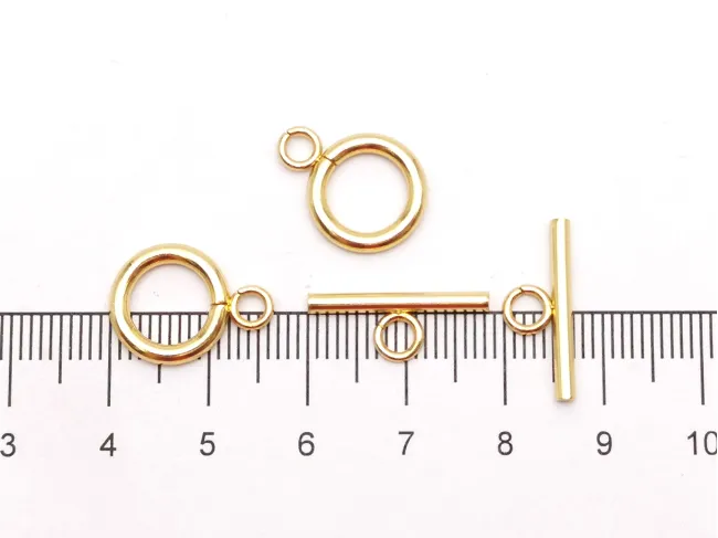 Inchizatoare otel inoxidabil 304 auriu 16x12mm