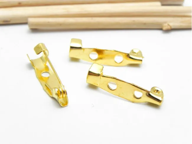 Baza pentru brosa 20x5mm auriu (1buc)