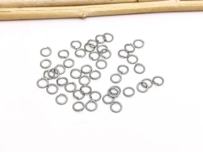 Zale otel inoxidabil 304 diametru 4mm, grosime 0.6mm (50buc)