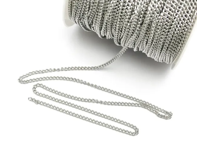Lant otel inoxidabil 304 - 3x2x0.6mm (1m)