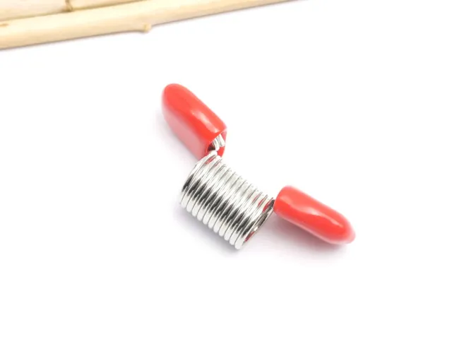 Bead Stopper - opritor margele pe ata 2.7x1.2x1cm rosu