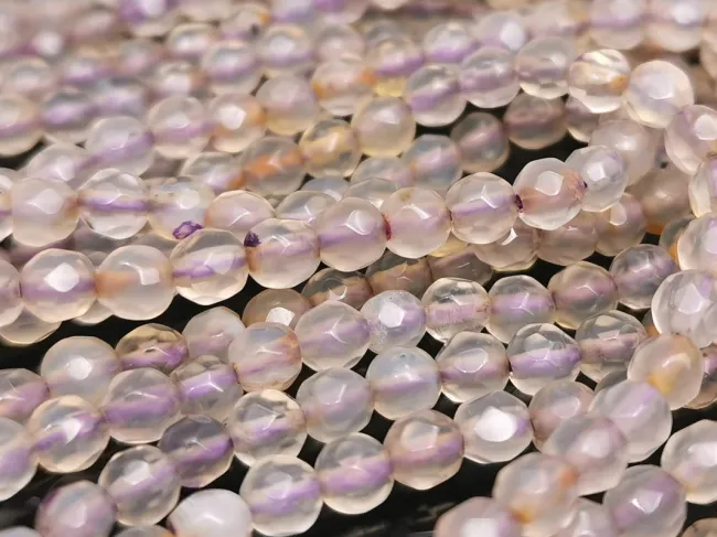 Sirag agate fatetat 4mm smoke
