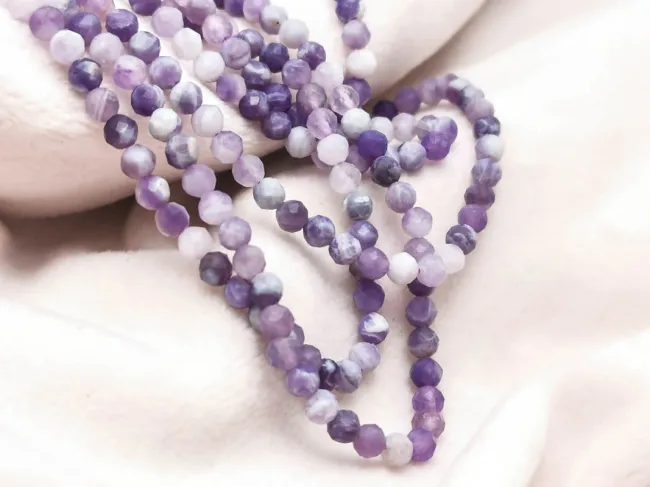 Sirag Ametist Lavanda sfere microfatetate 3.5mm