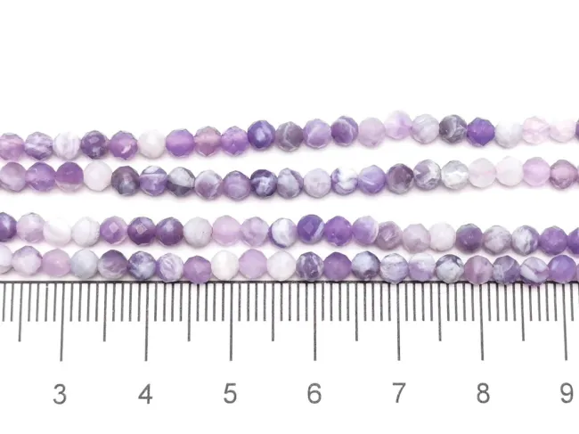 Sirag Ametist Lavanda sfere microfatetate 3.5mm